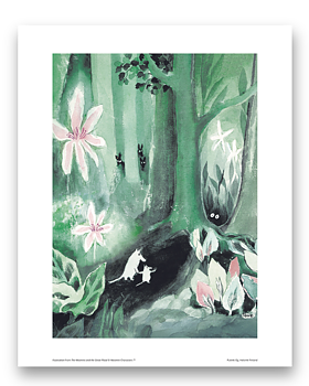 Mumin Affisch 24x30 cm - Moomin 80
