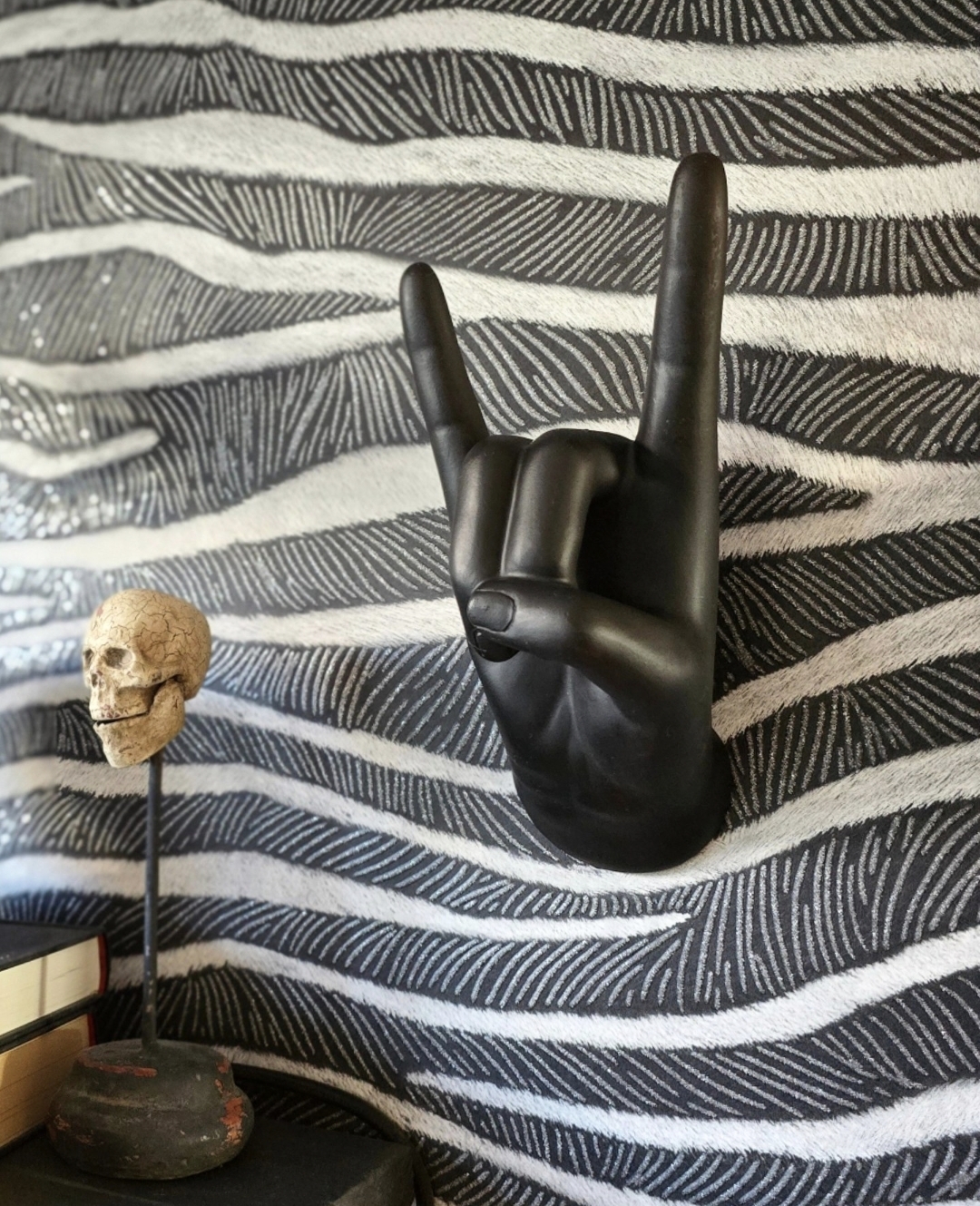 Väggdekoration Hand - Rock'n'Roll
