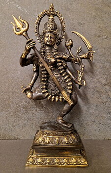 Kali Staty i Mässing , 42cm