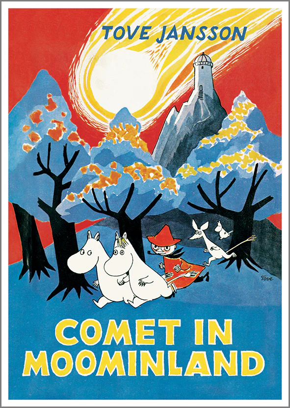 Moomin Postcard - Comet in Moominland