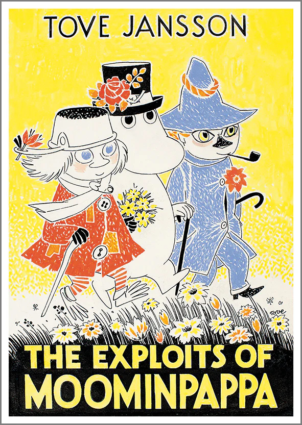 Moomin Postcard - The Exploits of Moominpappa