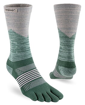 Injinji  Women's Trail Midweight Crew Alpine