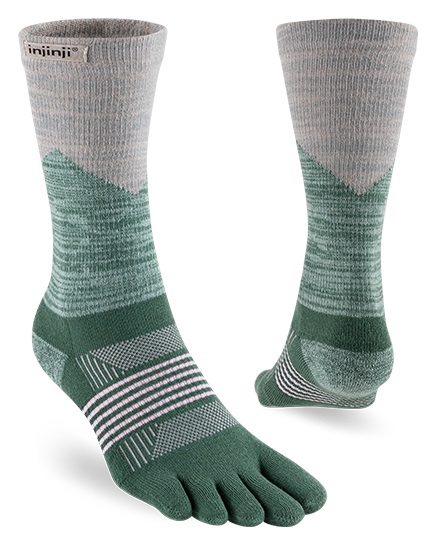 Injinji  Women's Trail Midweight Crew Alpine