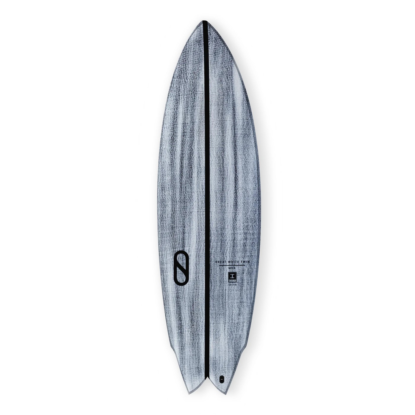 Firewire vågsurfingbräda Great White Twin Ibolic Volcanic
