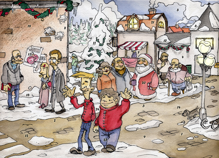 Änglabyrån – Adventskalender