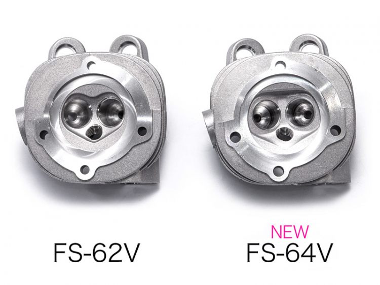 O.S.Engine FS-64V 10.46cc 4-Takts Motor med Ljuddämpare - 4