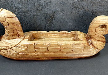 Viking Båt i Trä, 40cm 
