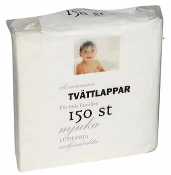 TVÄTTLAPPAR 3-LAGS 150ST