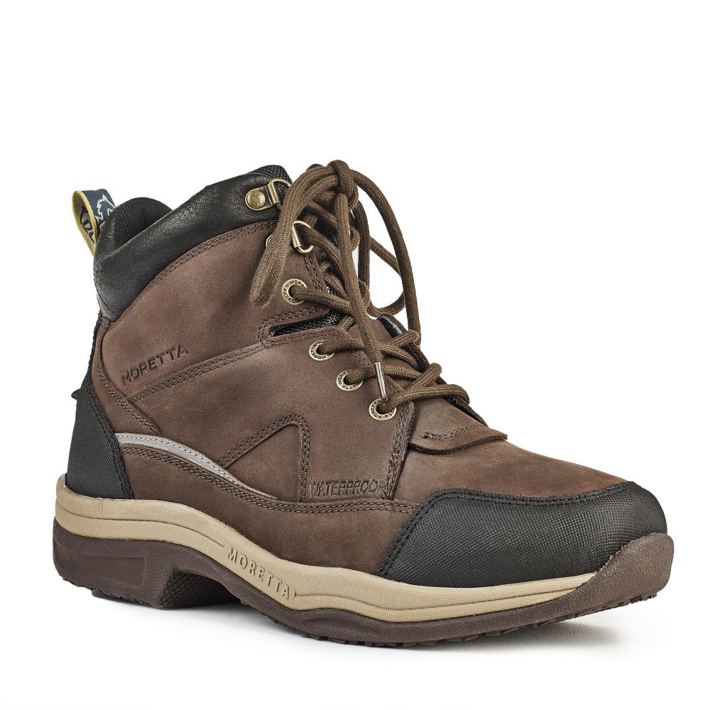 Moretta Eleonora XGRIP Winter Shoes - Brown - Shockabsorbing