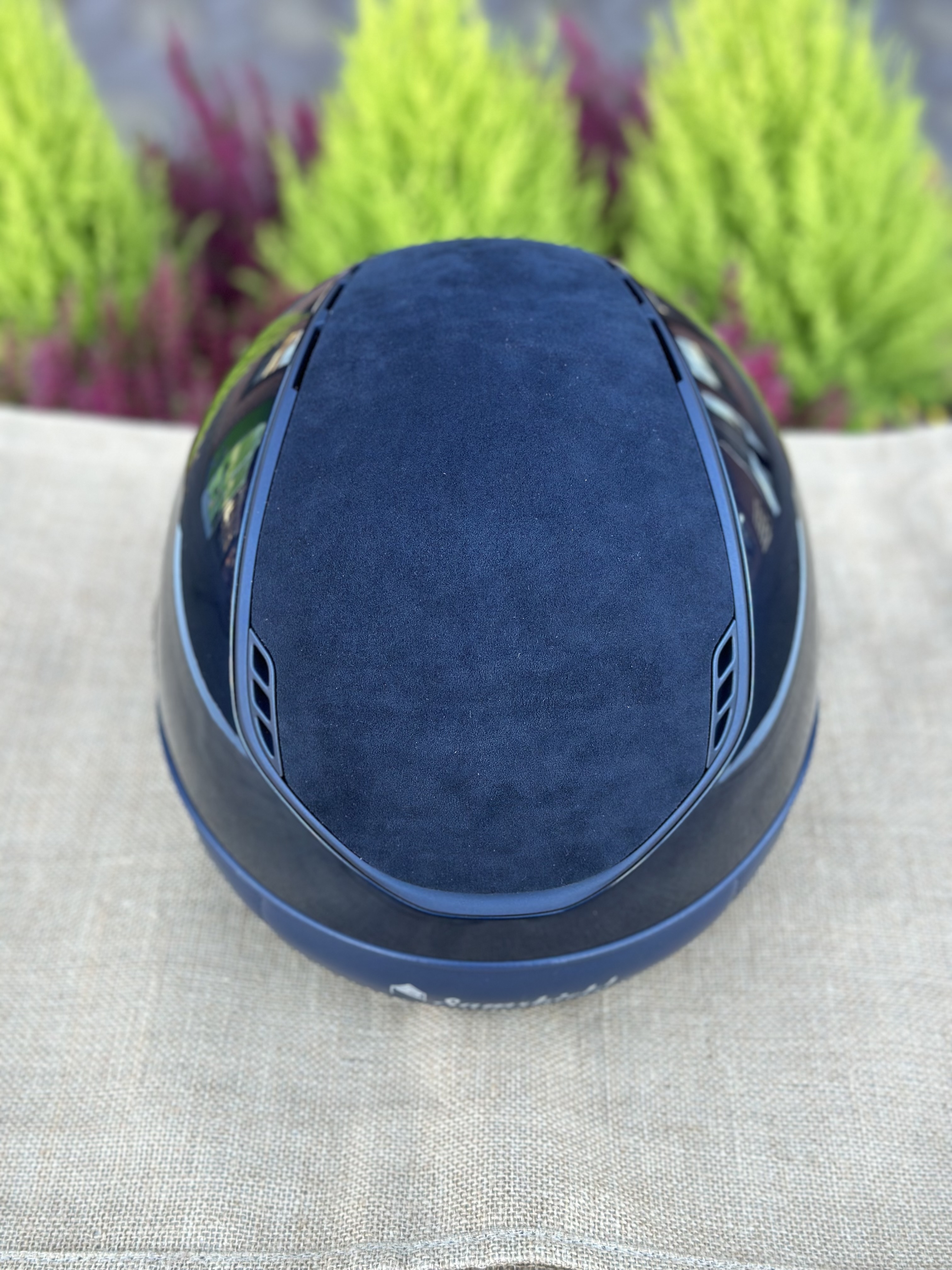 Samshield Miss Shield Glossy alcantara blå - 3