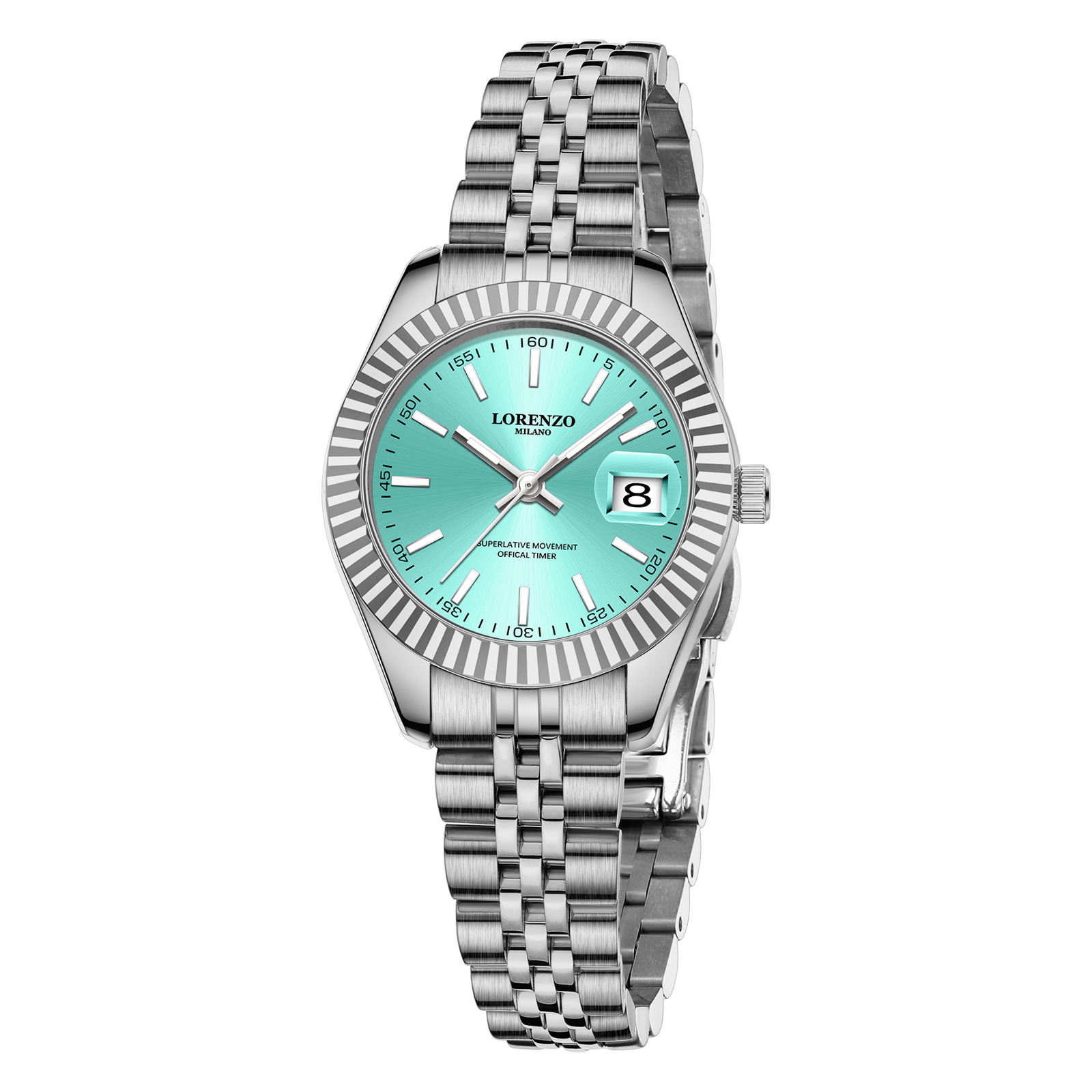 Lorenzo Loretta Argento Verde Acqua - 3