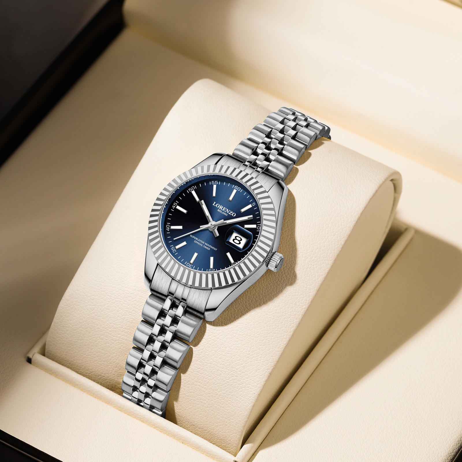 Lorenzo Loretta Argento Blu - 4