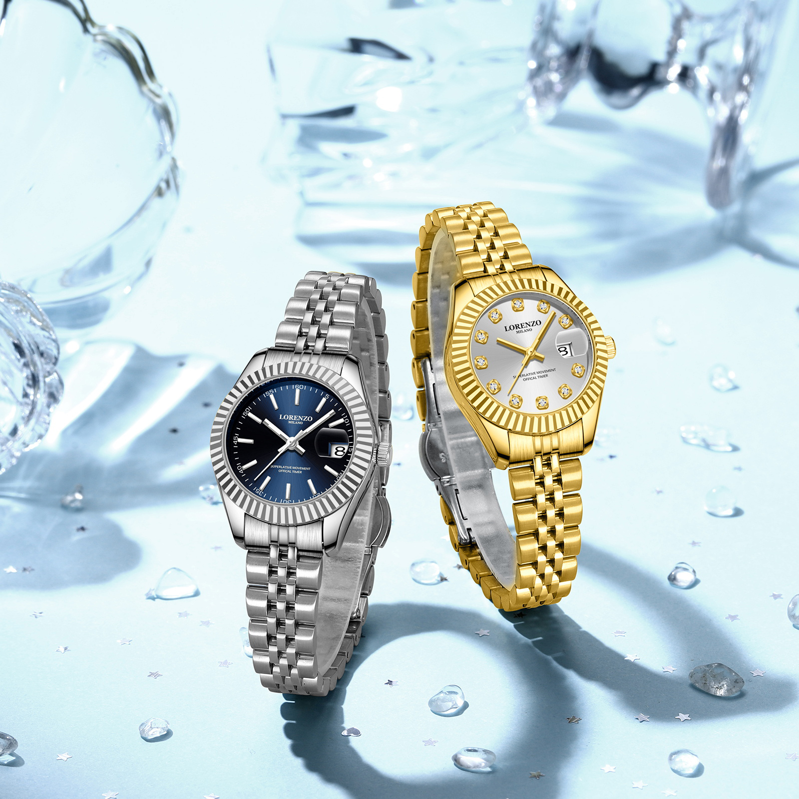Lorenzo Loretta Argento Blu - 5