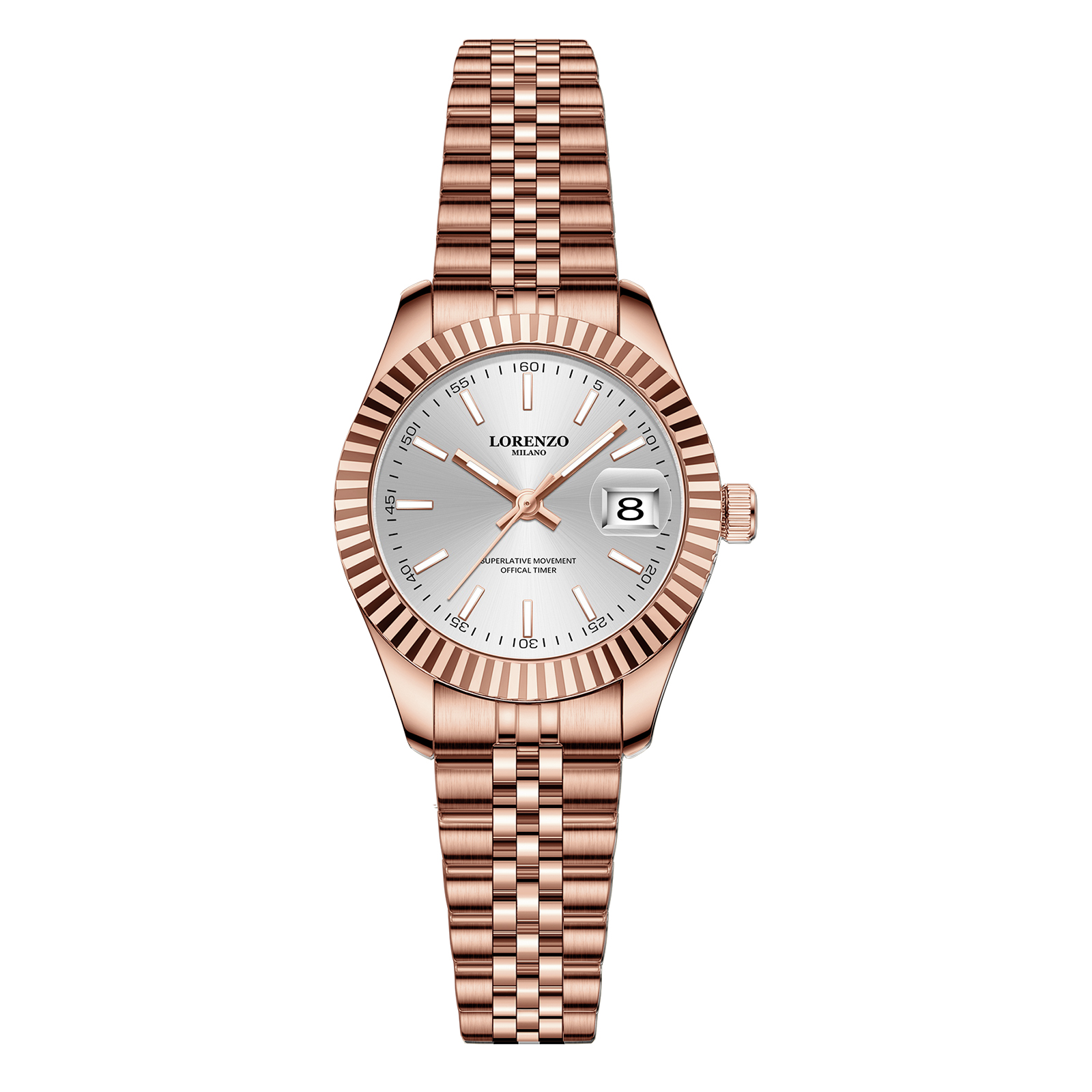 Lorenzo Loretta Oro Rosa Argento | Damklockor | Klocktema