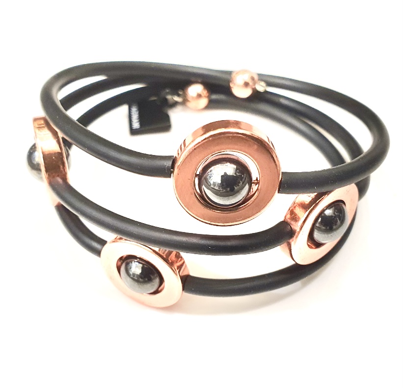 Armband Doris  Rosé Hematit 