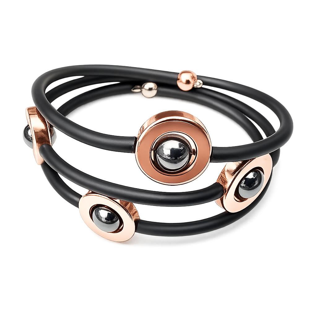 Armband Doris  Rosé Hematit 