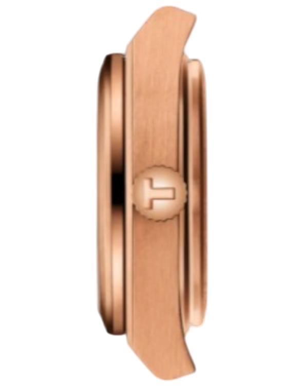 T137.010.33.506.00 Tissot PRX 25 Rosé med diamant index