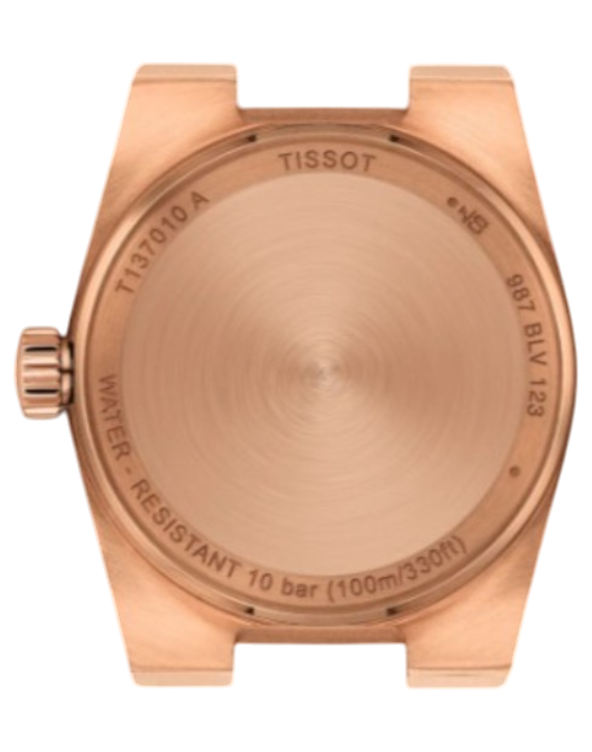 T137.010.33.506.00 Tissot PRX 25 Rosé med diamant index