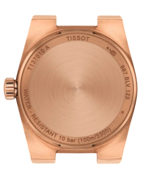 T137.010.33.506.00 Tissot PRX 25 Rosé med diamant index