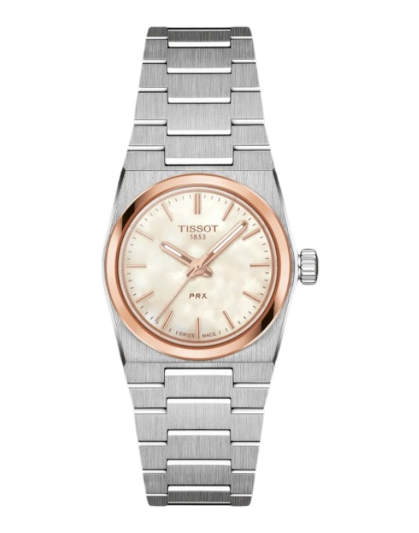 T137.010.21.111.00 Tissot PRX 25 pärlemor