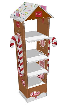 Gulvdisplay, Legami, Christmas