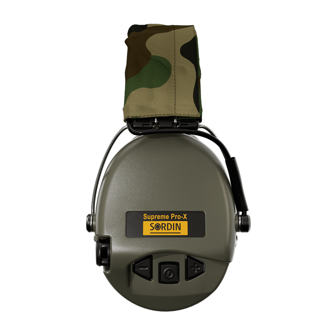 Sordin Supreme Pro-X H2 LED Headband Green GEL 4