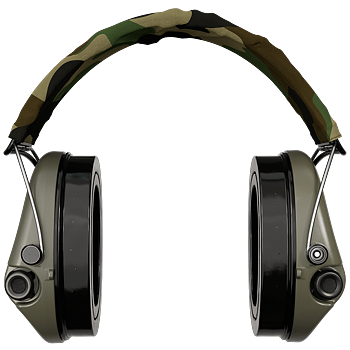 Sordin Supreme Pro-X H2 LED Headband Green GEL 2