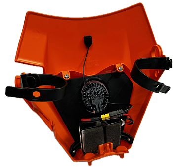 Singelkåpa 30w KTM 85cc/Freeride, orange, kallvit 1xE30 NIZLED