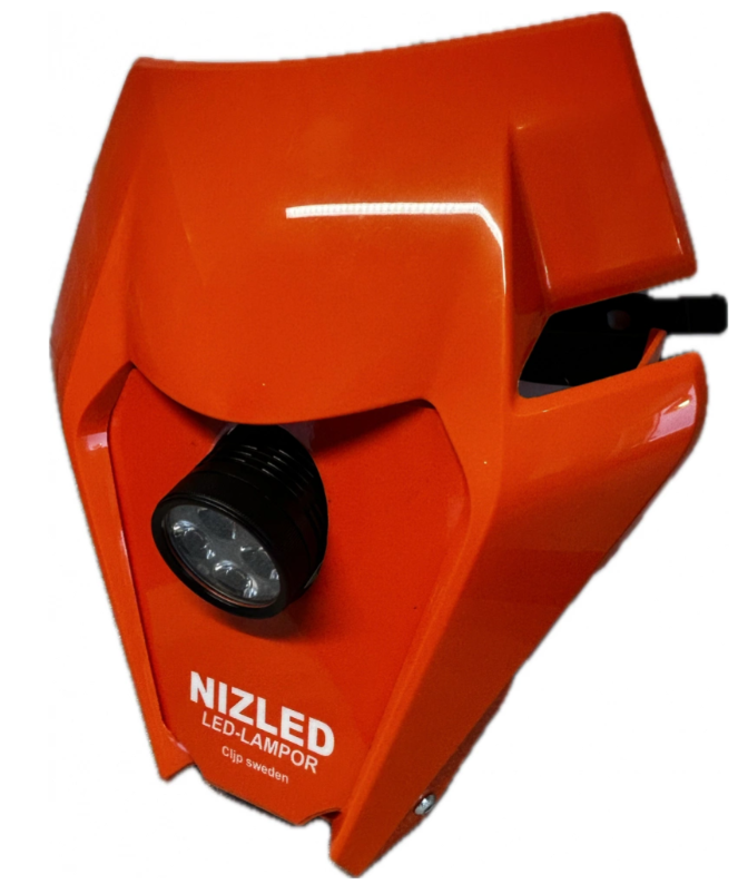 Singelkåpa 40W till KTM 85cc, med 7ah batteri, NIZLED R40DRL kallvit