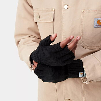 Carhartt WIP Mitten Fingerlös Vante Black