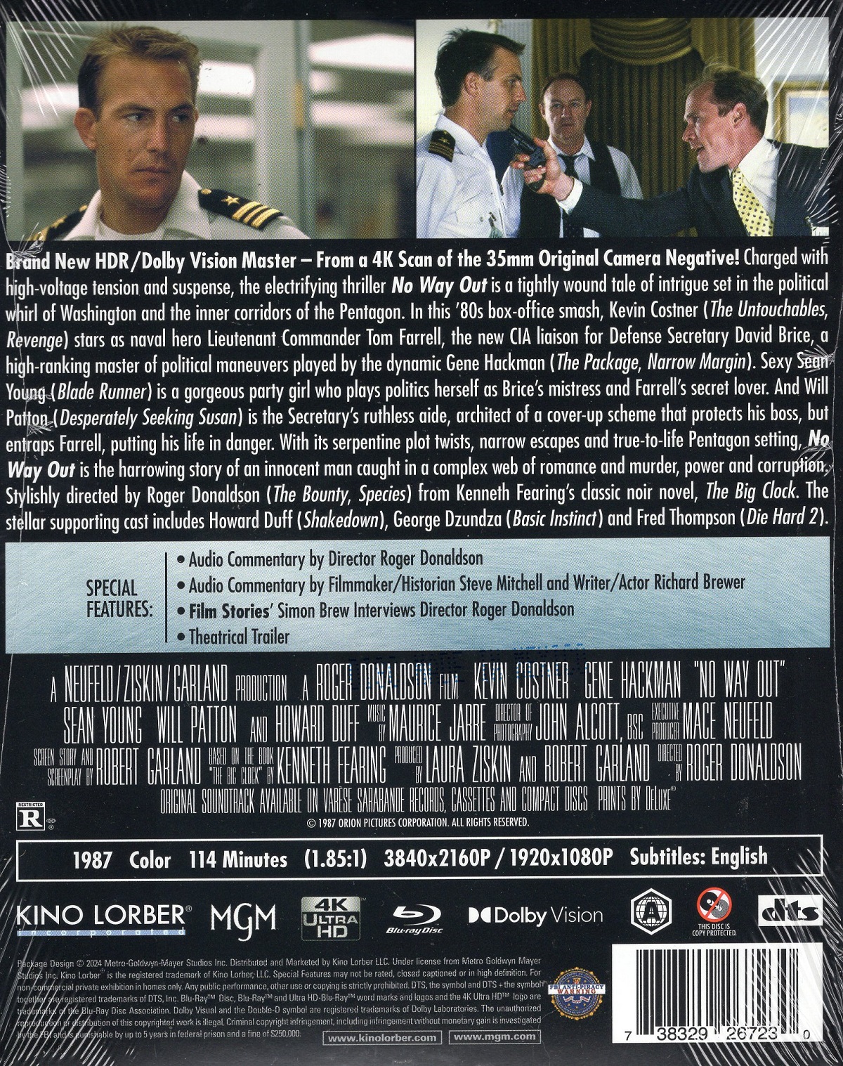 No Way Out (ej svensk text) (4K Ultra HD + Blu-ray) - 2