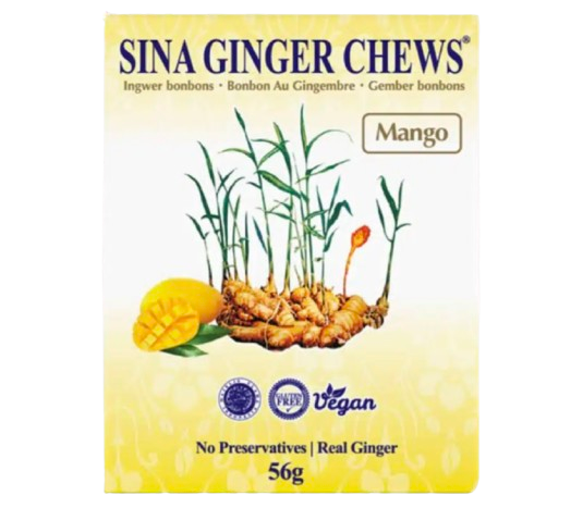 Ingefäragodis med Mangosmak 56 g