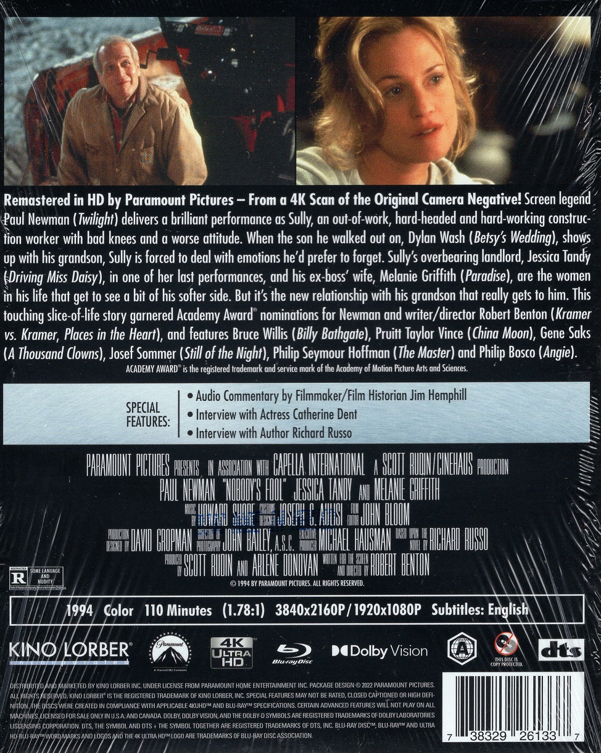 Nobody's Fool (ej svensk text) (4K Ultra HD + Blu-ray) - 2