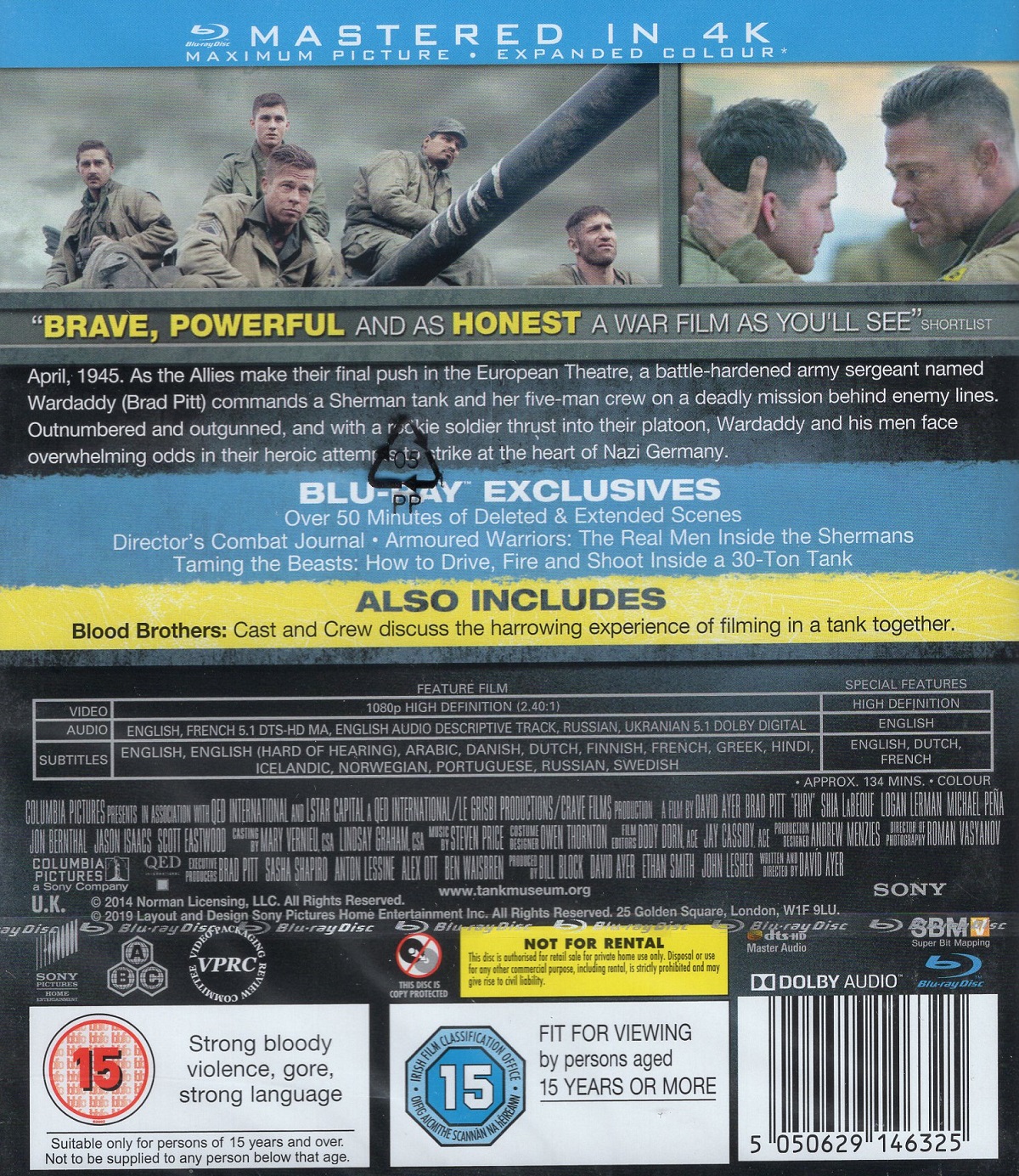 Fury (Blu-ray) - 2