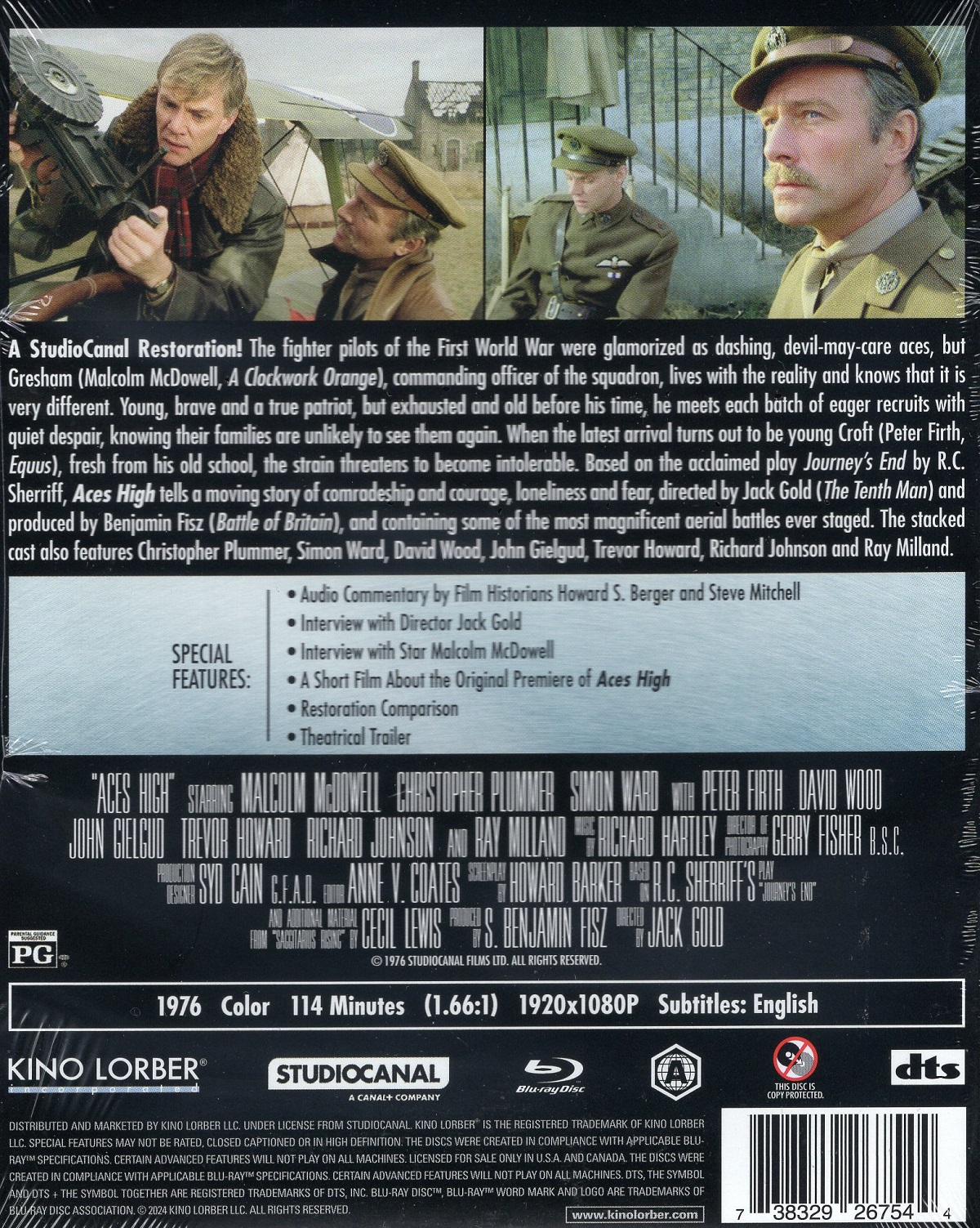 Aces High (ej svensk text) (Blu-ray) (OBS! Region A) - 2
