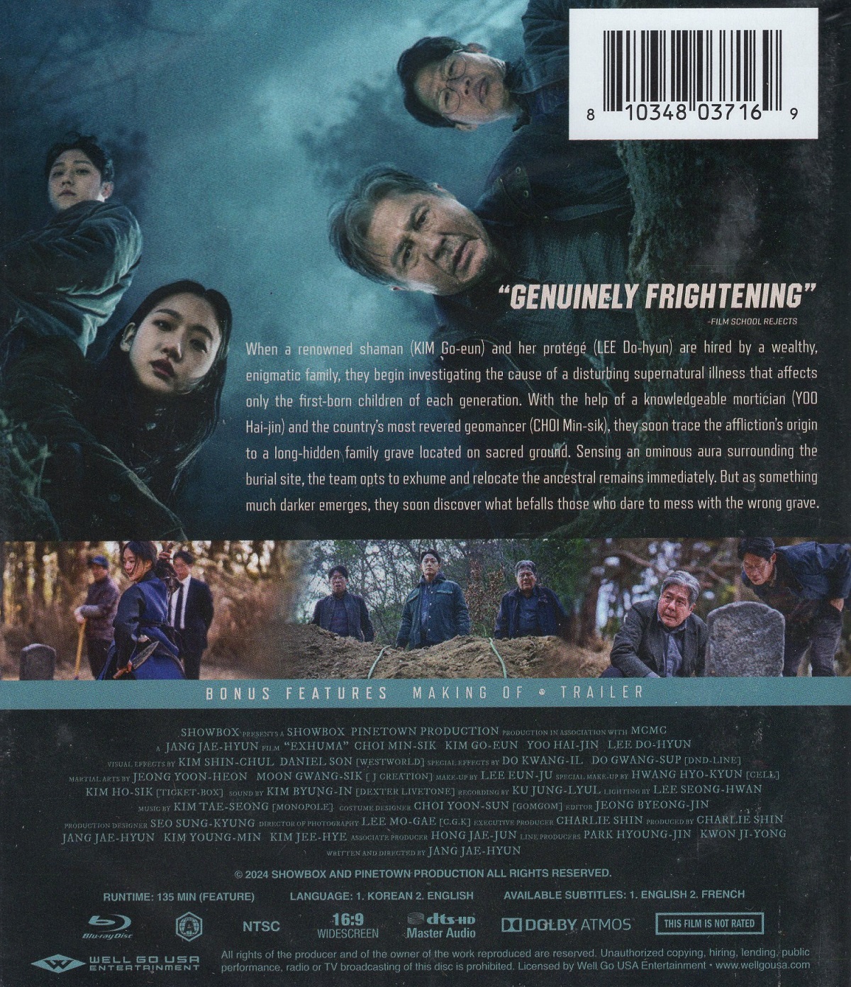 Exhuma (ej svensk text) (Blu-ray) - 2