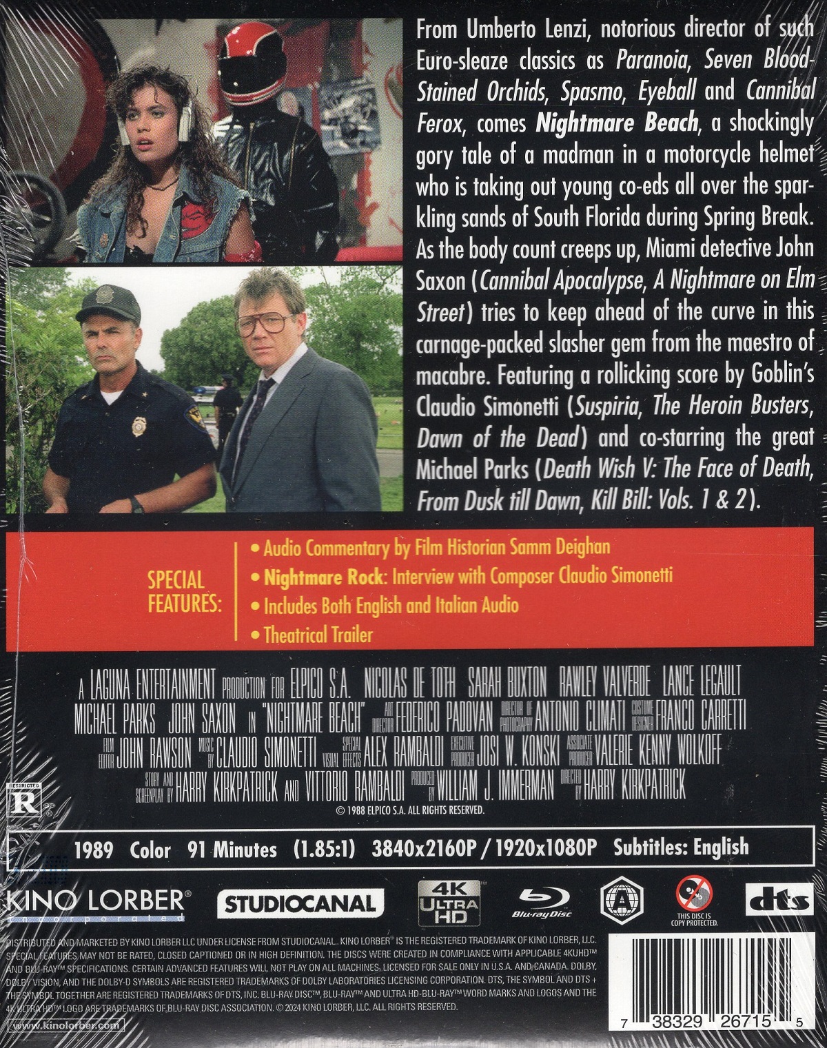 Nightmare Beach (ej svensk text) (4K Ultra HD + Blu-ray) - 2