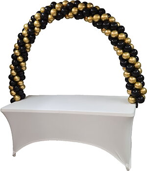 Presentbord med ballongbåge