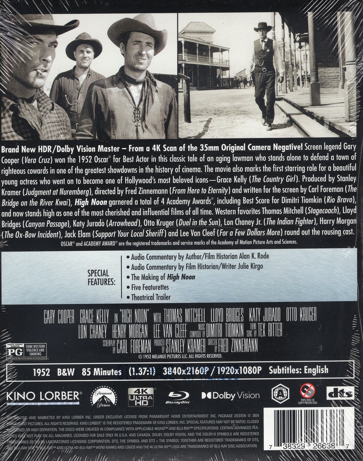 High Noon (ej svensk text) (4K Ultra HD + Blu-ray) - 2