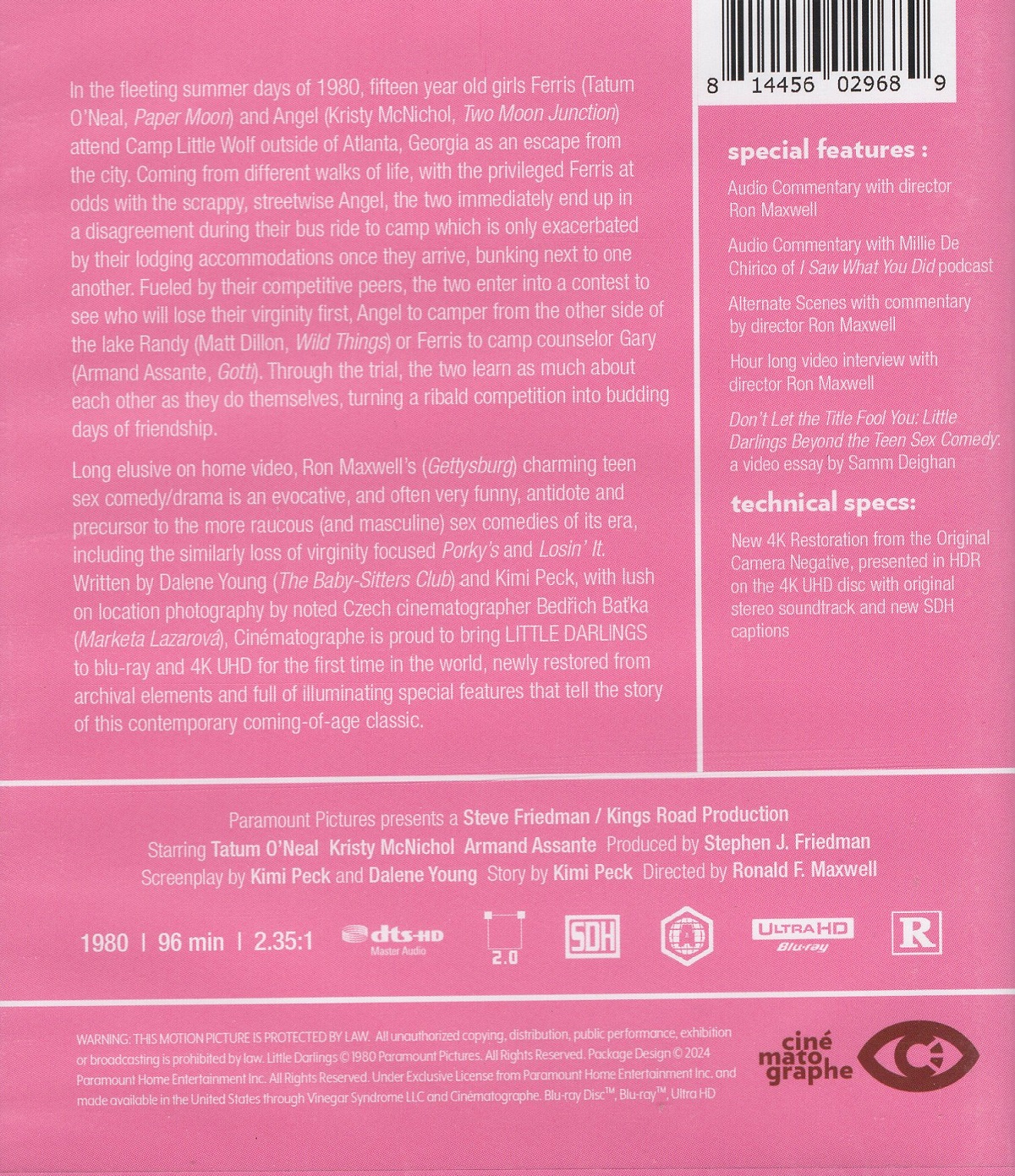 Little Darlings (ej svensk text) (4K Ultra HD + Blu-ray) - 2