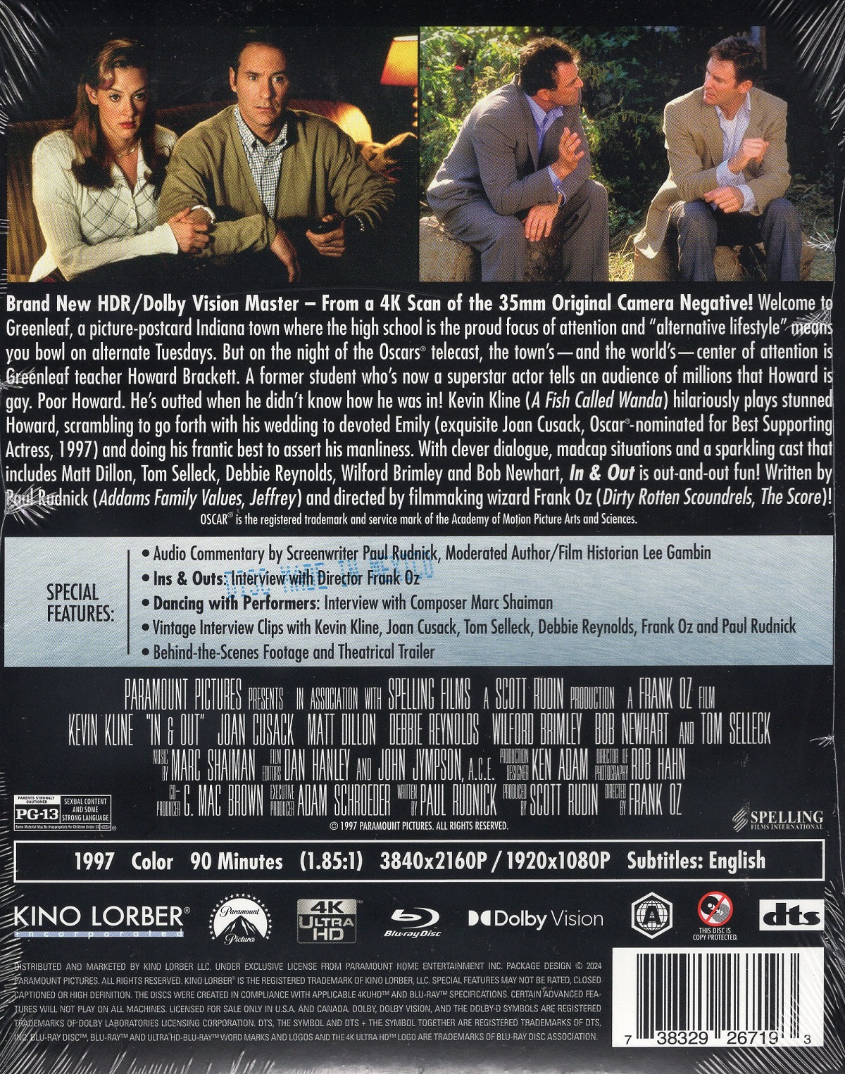 In & Out (ej svensk text) (4K Ultra HD + Blu-ray) - 2