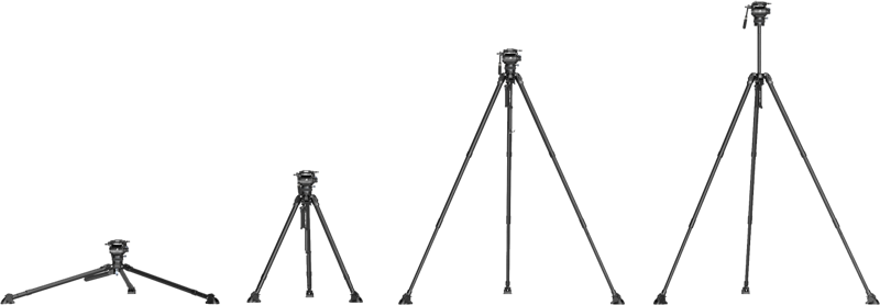 SmallRig x Potato Jet TRIBEX Hydraulic Carbon Fiber Tripod Kit 4259 - 3