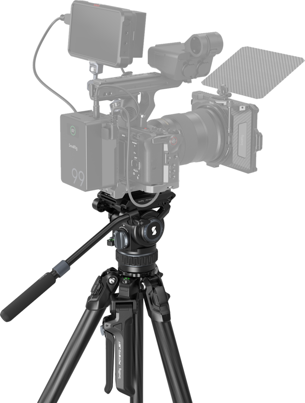 SmallRig x Potato Jet TRIBEX Hydraulic Carbon Fiber Tripod Kit 4259 - 4
