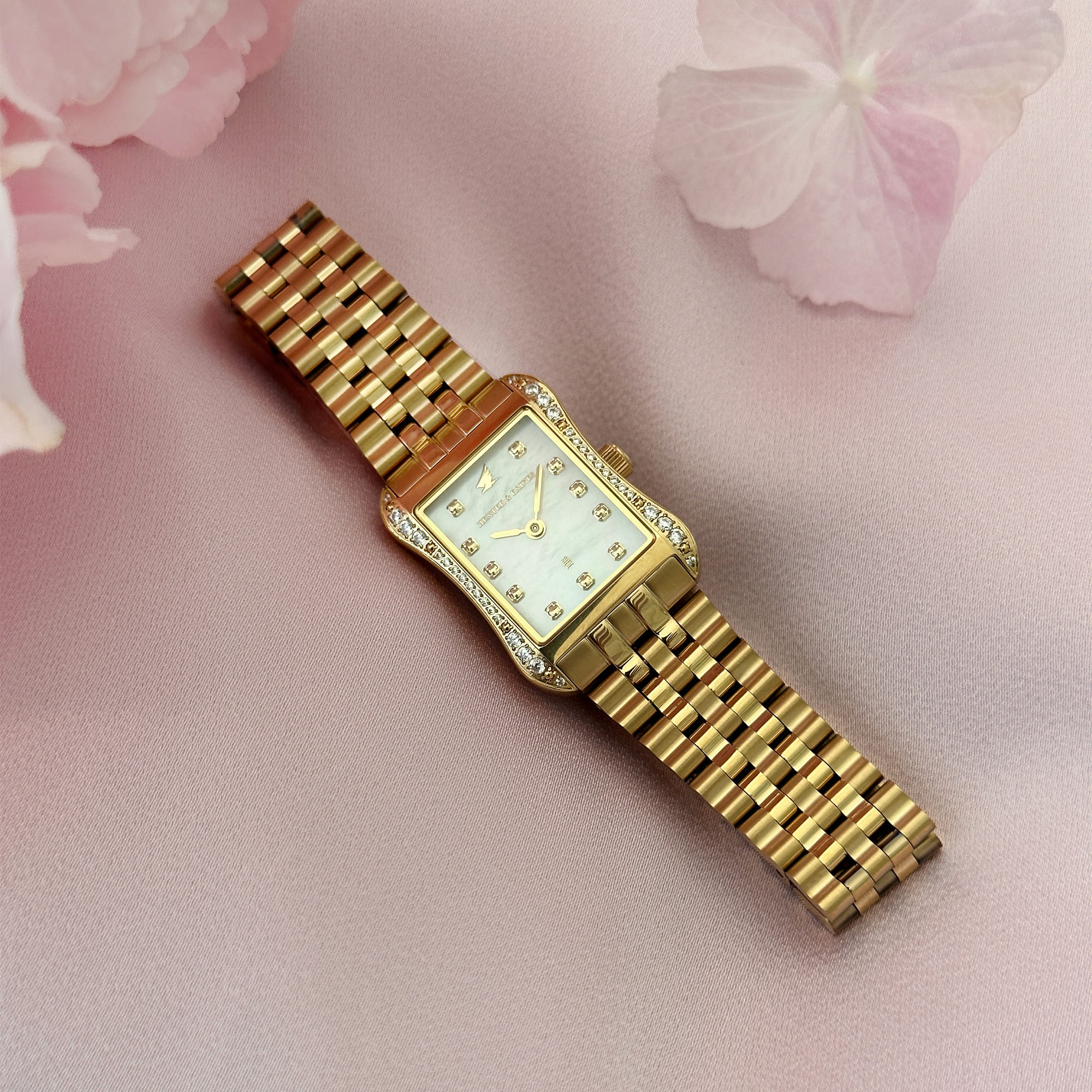 H&B Cronvas, Gold & Pearl - 4