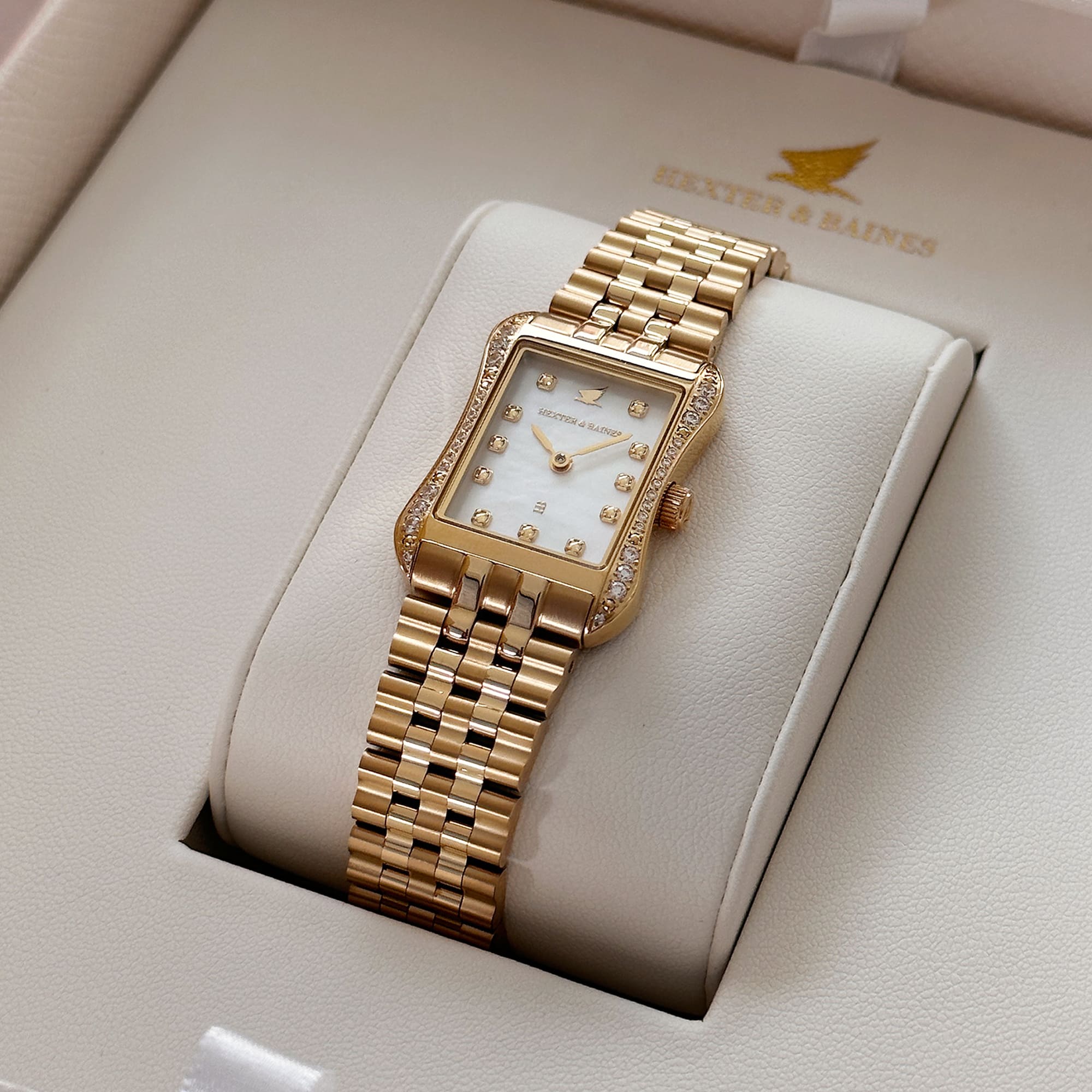 H&B Cronvas, Gold & Pearl - 7