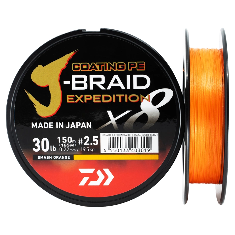 Daiwa J-Braid Expedition X8  Flätlina