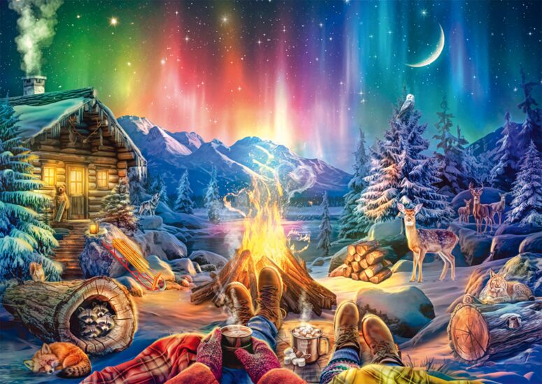 Campfire Romans under the Stars 1000 Bitar Schmidt