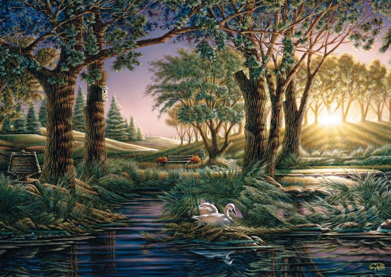 Morning Magic at the Lake 1000 Bitar Schmidt