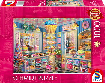 The Brightly Coloured Bakery 1000 Bitar Schmidt