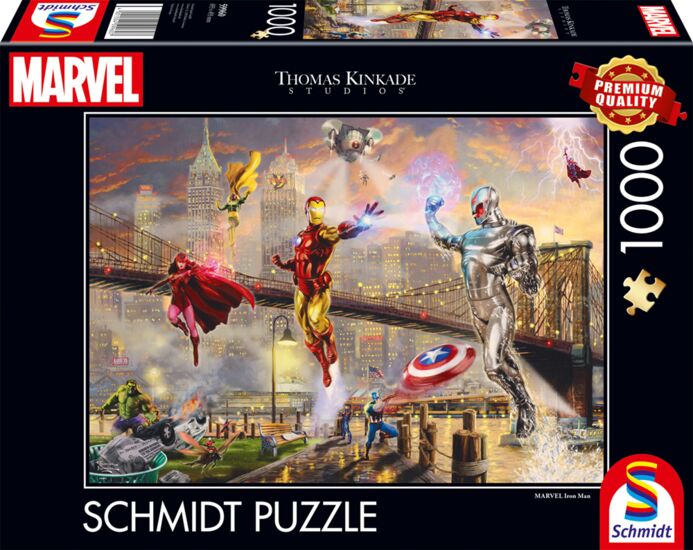 MARVEL Iron Man, 1000 Bitar Schmidt - 2